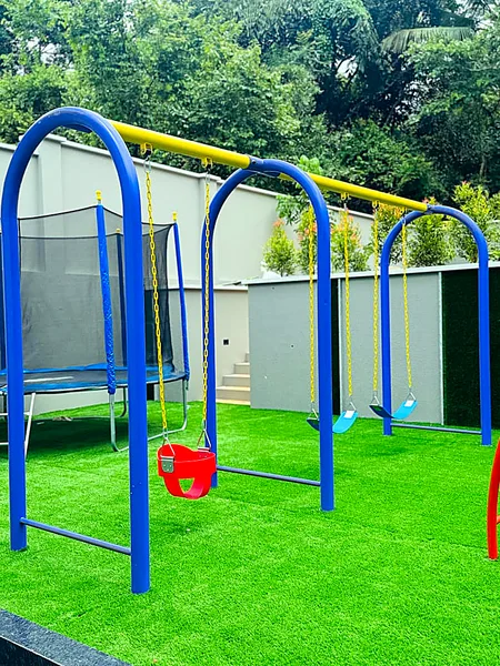 Playzone real on-site installation of Swing